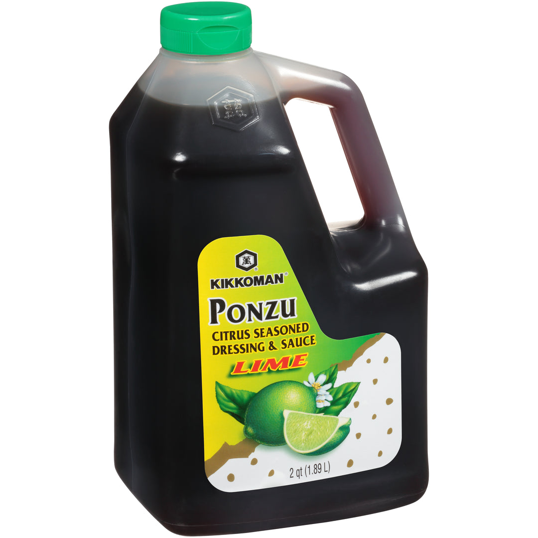 Kikkoman Ponzu Lime Sauce Bulk-1.89 Liter-6/Case