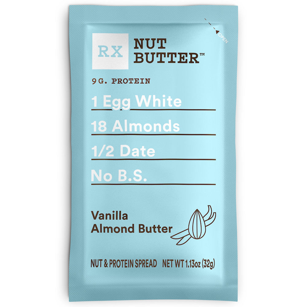 Rxbar Vanilla Almond Butter Nut Butter-32 Gram-10/Box-6/Case