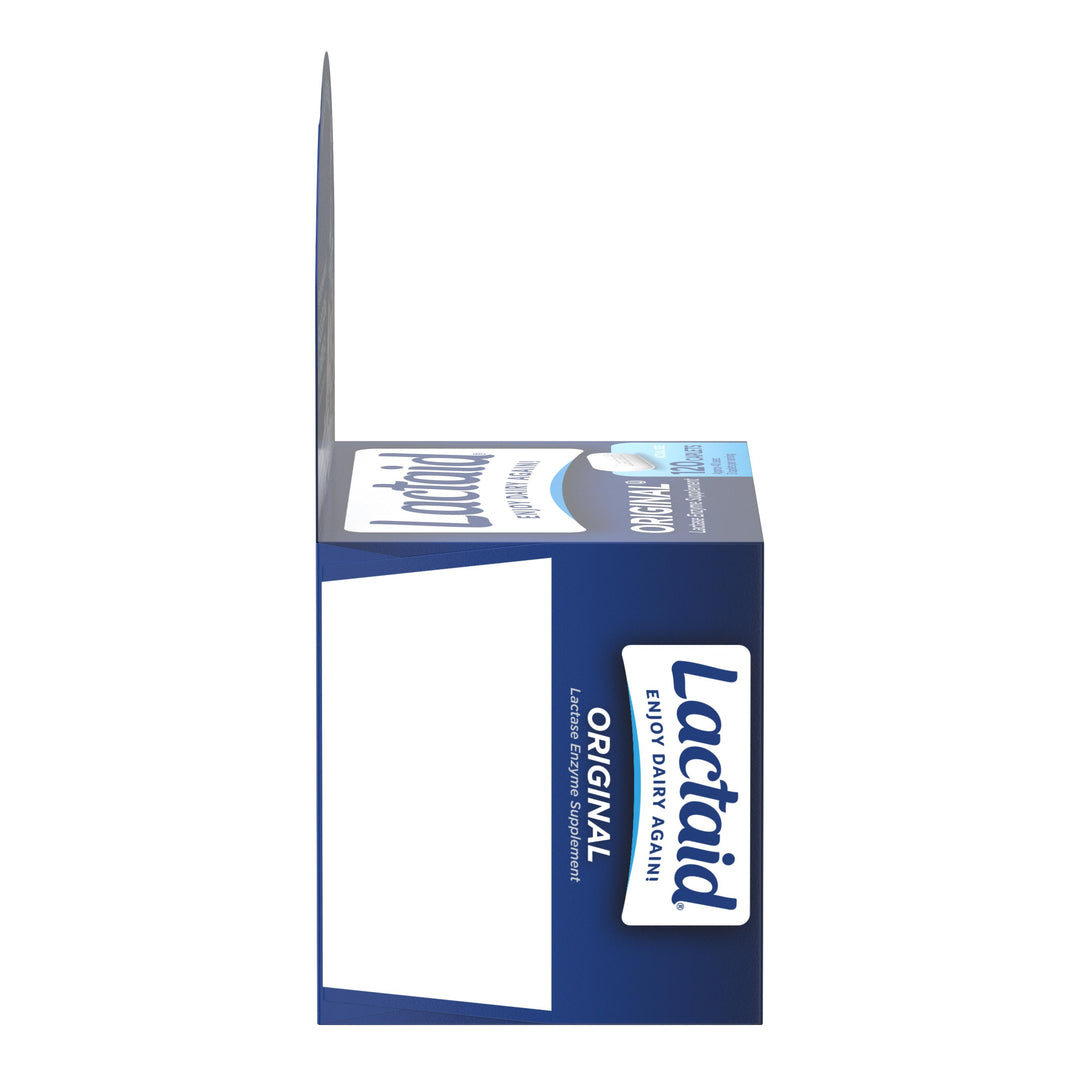 Lactaid Original Strength Caplets-120 Count-3/Box-8/Case