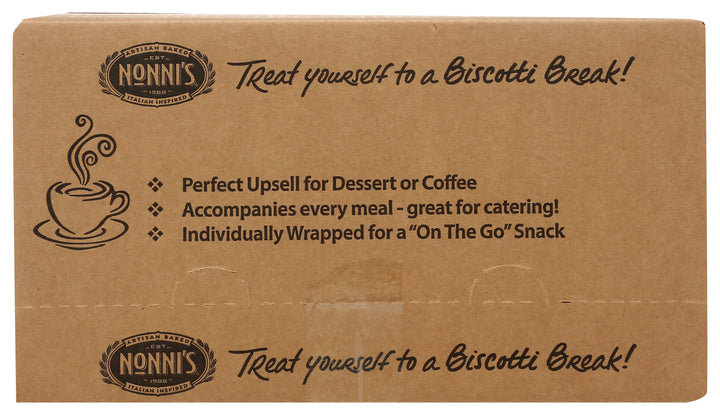 Nonni's Dark Chocolate Almond Cookie-1 Each-4/Case