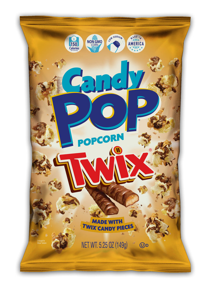 Snaxsational Twix Candy Popcorn-5.25 oz.-12/Case