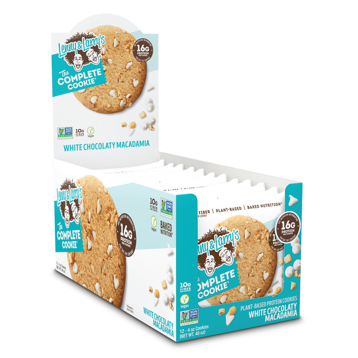Lenny & Larry's Complete Cookie Counter Display-Holds Chocolate Chip And White Chocolate Macadamia-24 Count-24/Case