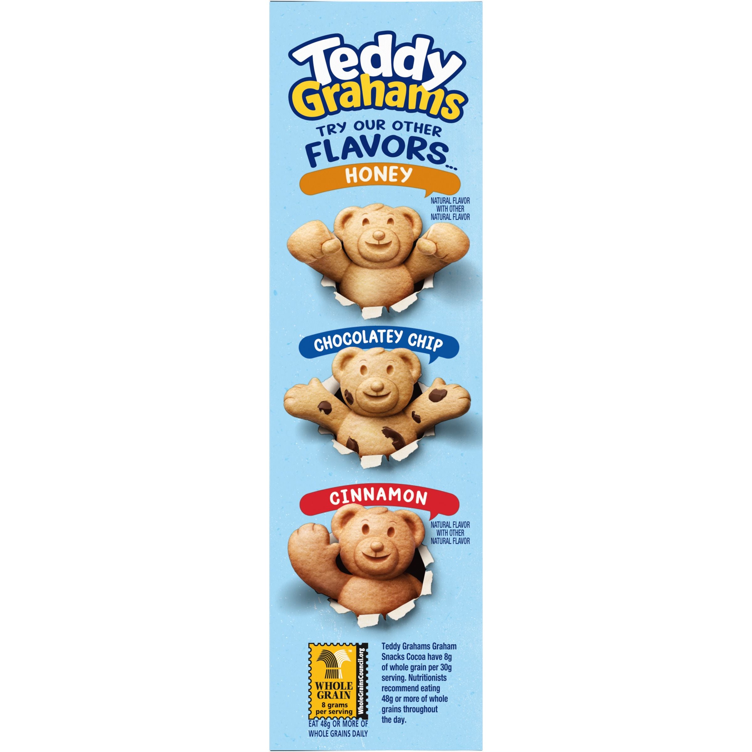 Amazon.com: Teddy Grahams Chocolatey Chip Graham Snacks, 6