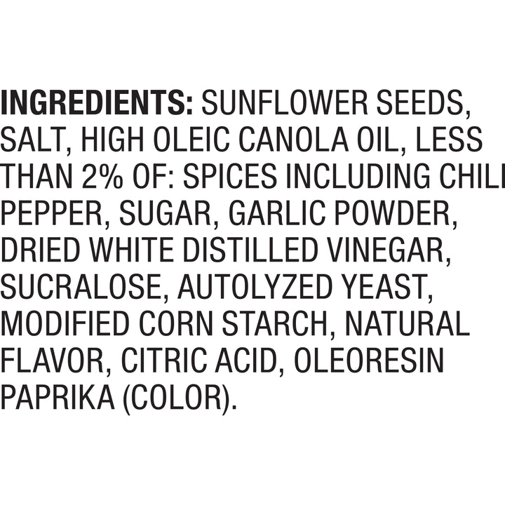 David Roasted And Salted Sweet And Spicy Jumbo Sunflower Seeds-5.25 oz.-12/Case