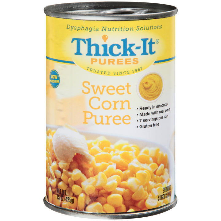 Thick-It Heat And Serve-Gluten & Cholesterol Free-Sweet Corn Puree-15 oz.-12/Case