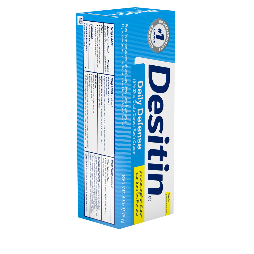 Desitin Creamy Diaper Rash Ointment Cream-4 oz.-6/Box-6/Case