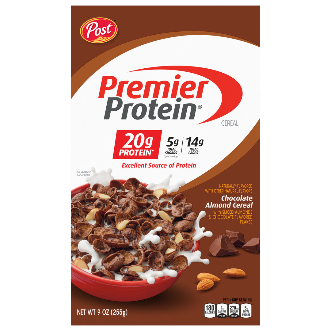 Premier Protein Chocolate Almond-9 oz.-8/Case