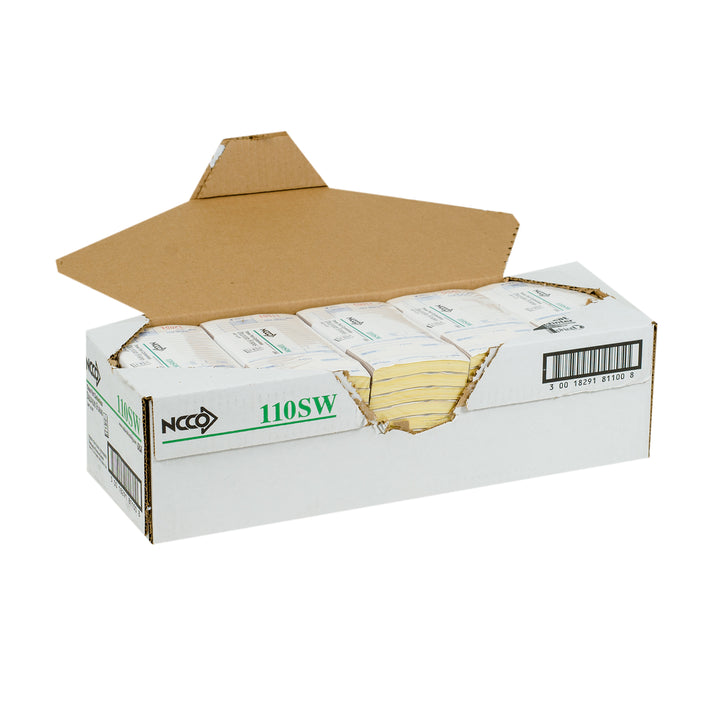 National Checking 3.4 Inch X 6.75 Inch 3 Part Carbonless White 14 Line Delivery Form-2500 Each-1/Case