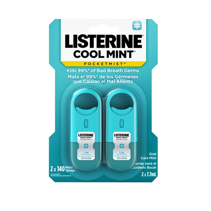 Listerine Cool Mint Pocketmist-15.4 Milileter-6/Box-6/Case