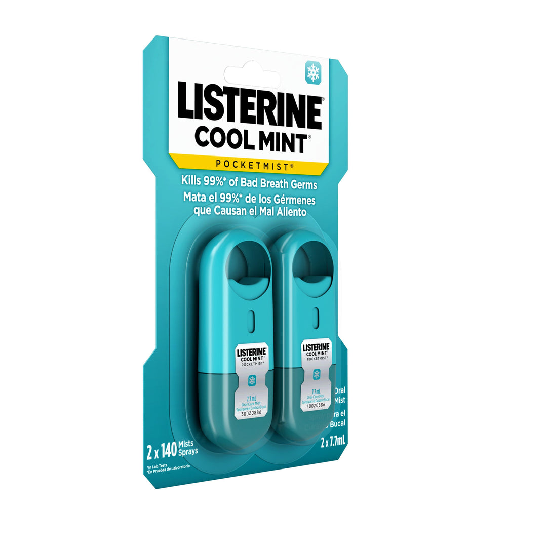 Listerine Cool Mint Pocketmist-15.4 Milileter-6/Box-6/Case