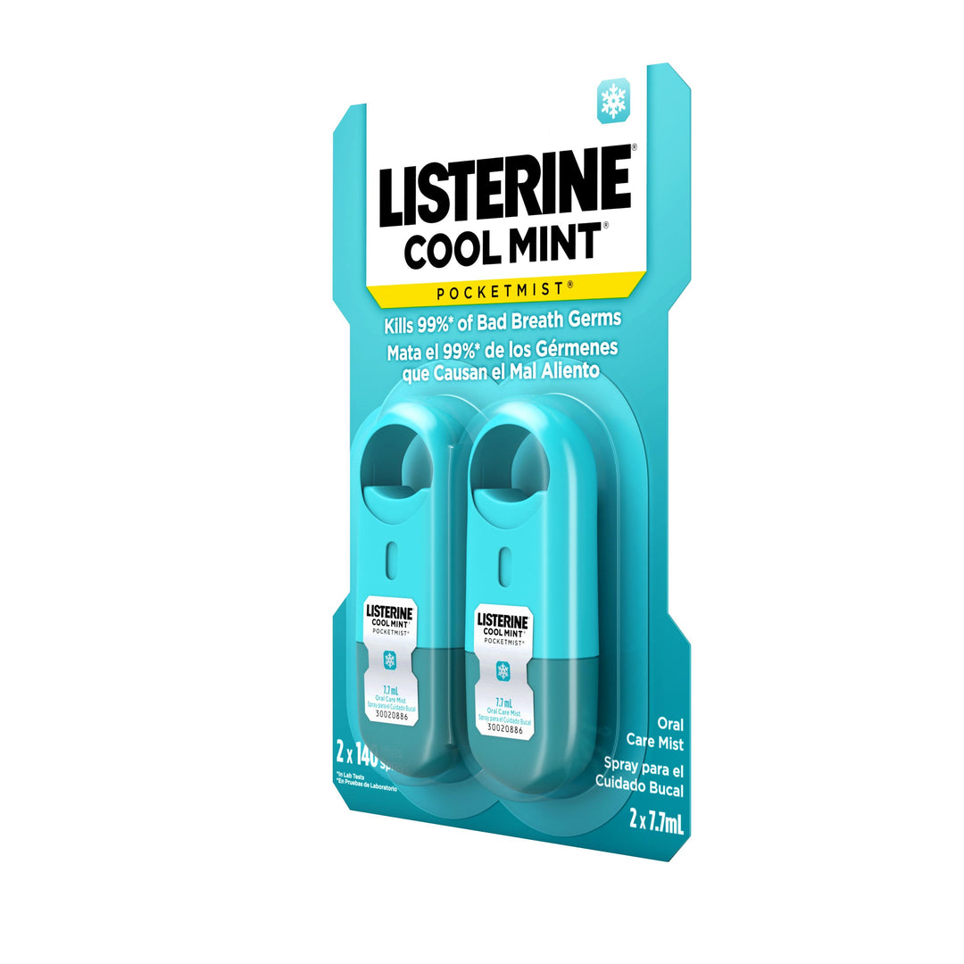 Listerine Cool Mint Pocketmist-15.4 Milileter-6/Box-6/Case