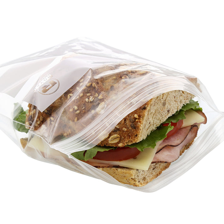 Royal 6.5 Inch X 6 Inch Double Zipper Sandwich Bag-500 Each-1/Case