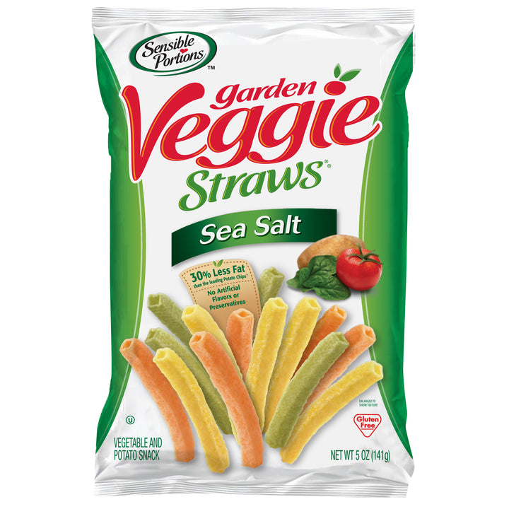 Hain Gourmet Garden Vegetable Straws Sea Salt-5 oz.-12/Case