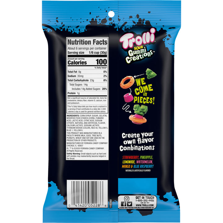 Trolli Creations Gummy Candy-6.3 oz.-8/Case