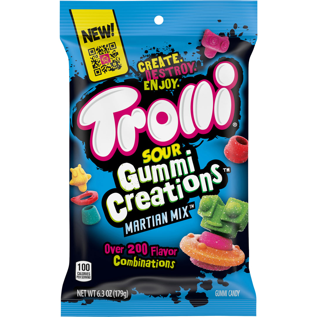 Trolli Creations Gummy Candy-6.3 oz.-8/Case