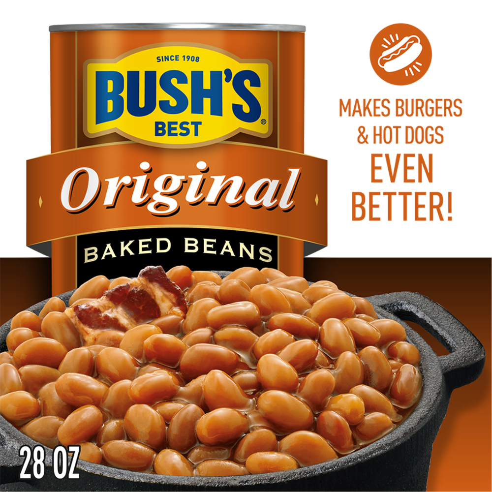Bush's Best Original Baked Beans-28 oz.-12/Case