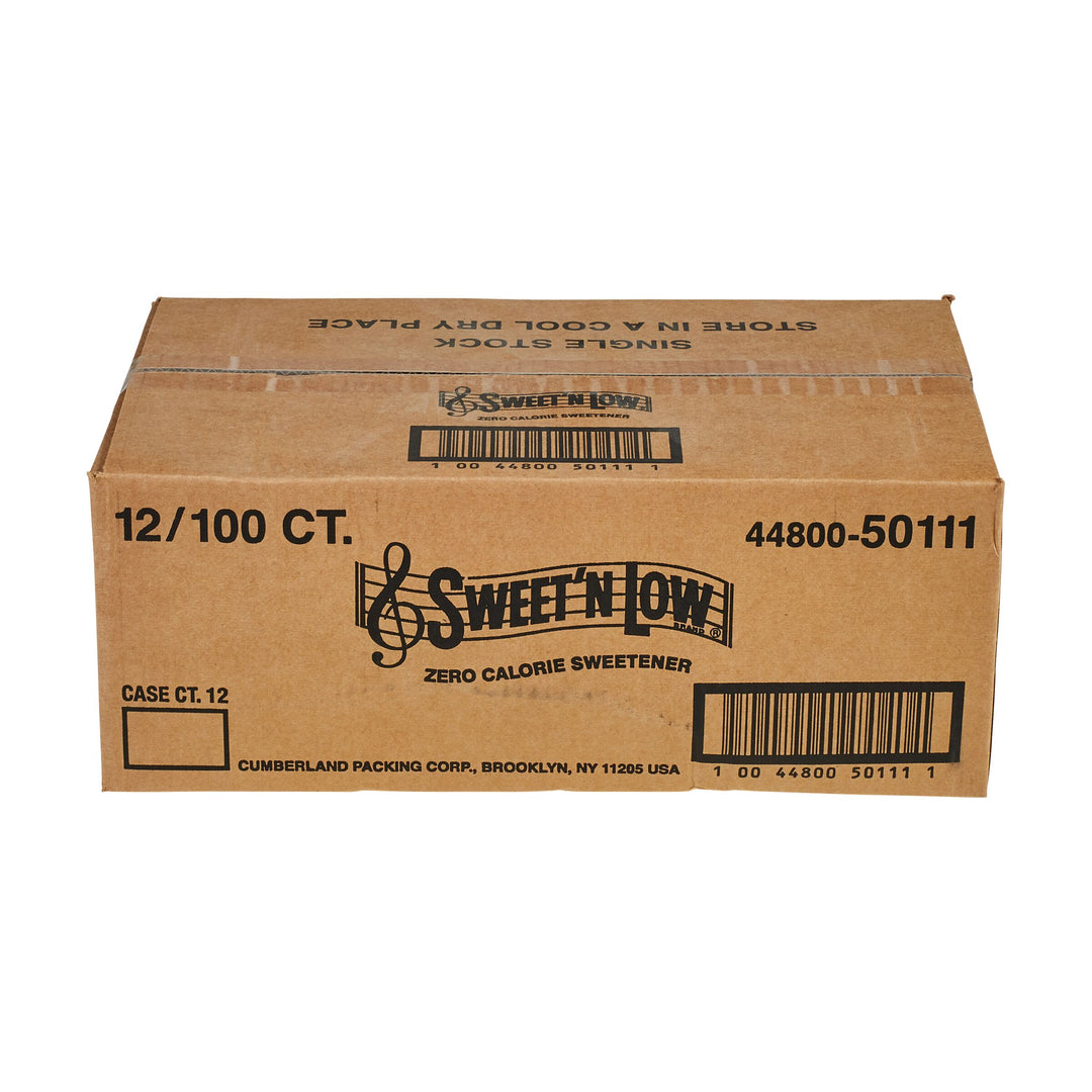 Sweet N Low Sugar Substitute Sweet N Low-100 Count-12/Case