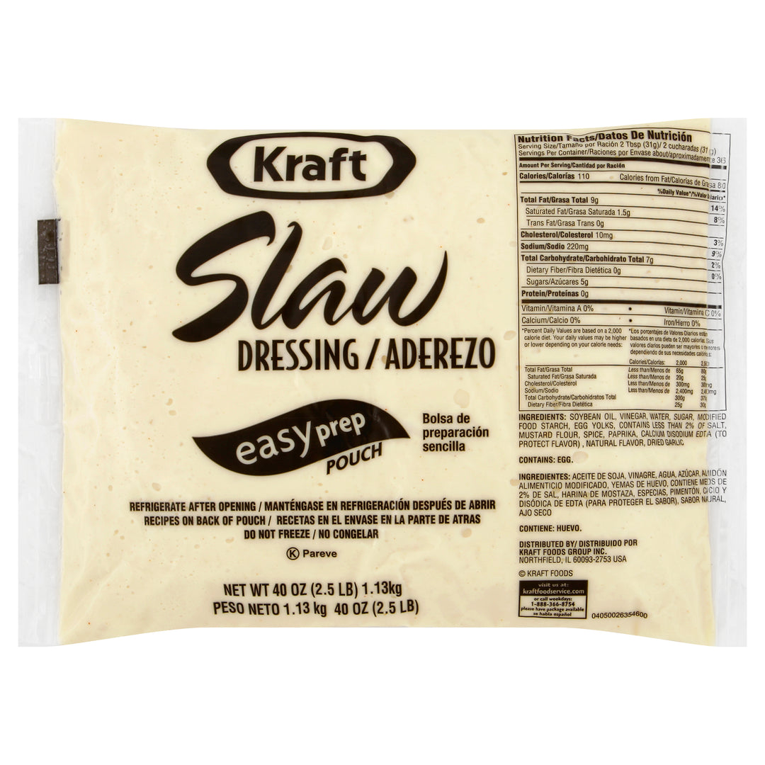 Kraft Dressing Slaw-2.5 lb.-12/Case
