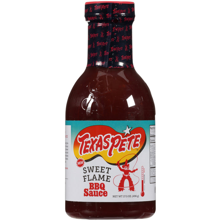 Texas Pete Sweet Flame Bbq Sauce Bottle-17.5 oz.-6/Case