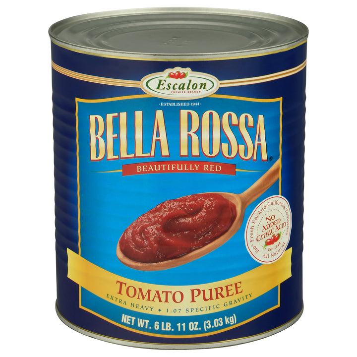 Bella Rosa Tomato Puree Extra Heavy-107 oz.-6/Case