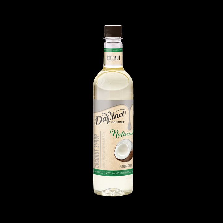 Davinci Gourmet Natural Coconut Syrup-750 Milliliter-4/Case