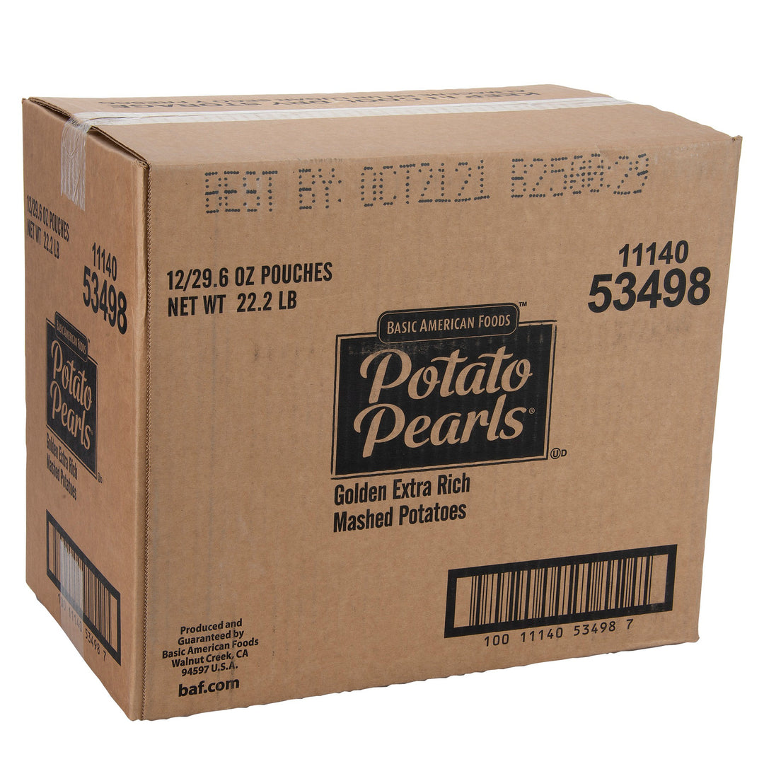 Baf Potato Pearls Potato Pearls Golden Extra Rich-29.6 oz.-12/Case