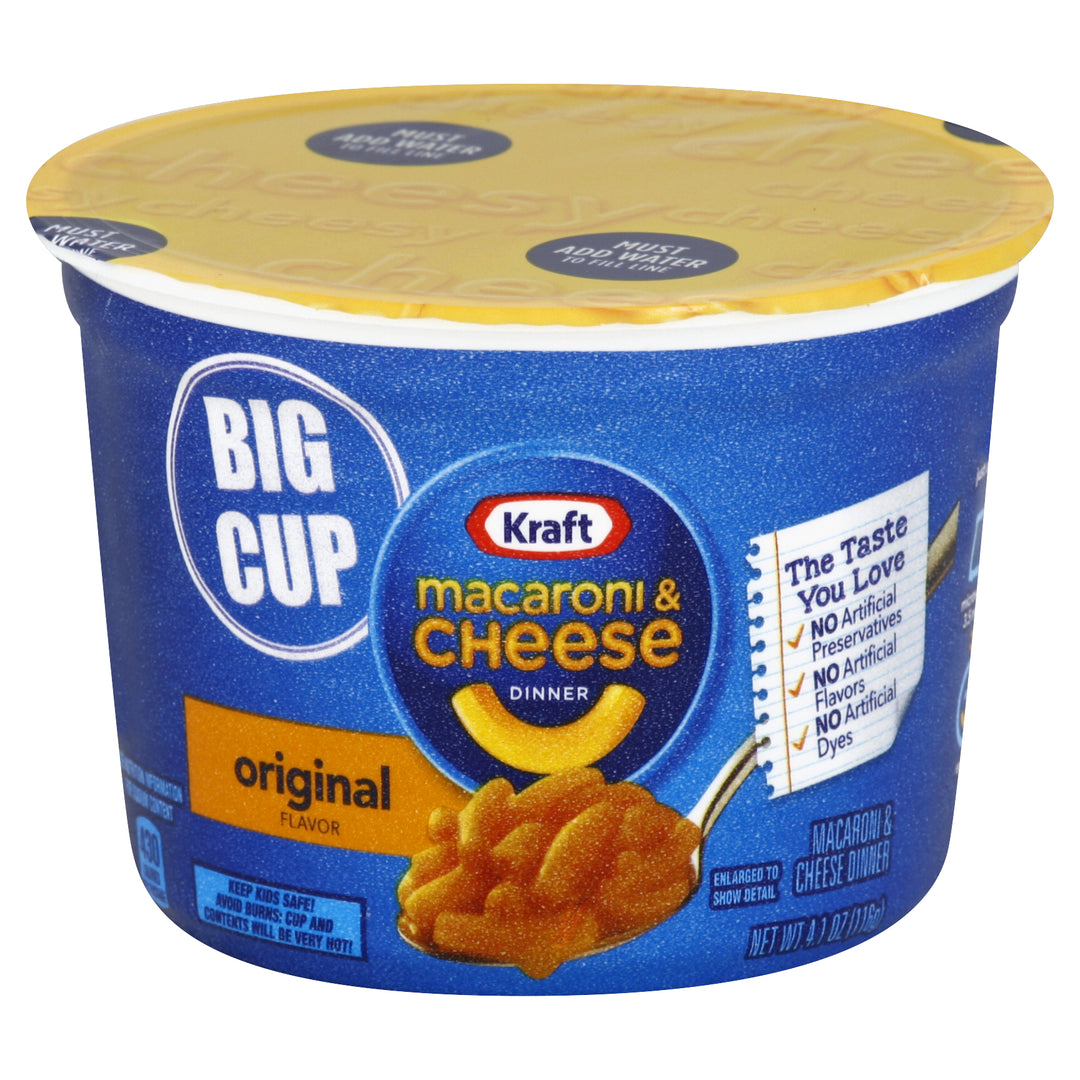 Kraft Original Easy Macaroni & Cheese-4.1 oz.-8/Case