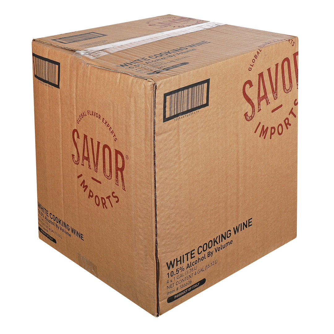 Savor Imports Chablis Cooking Wine Bulk-1 Gallon-4/Case