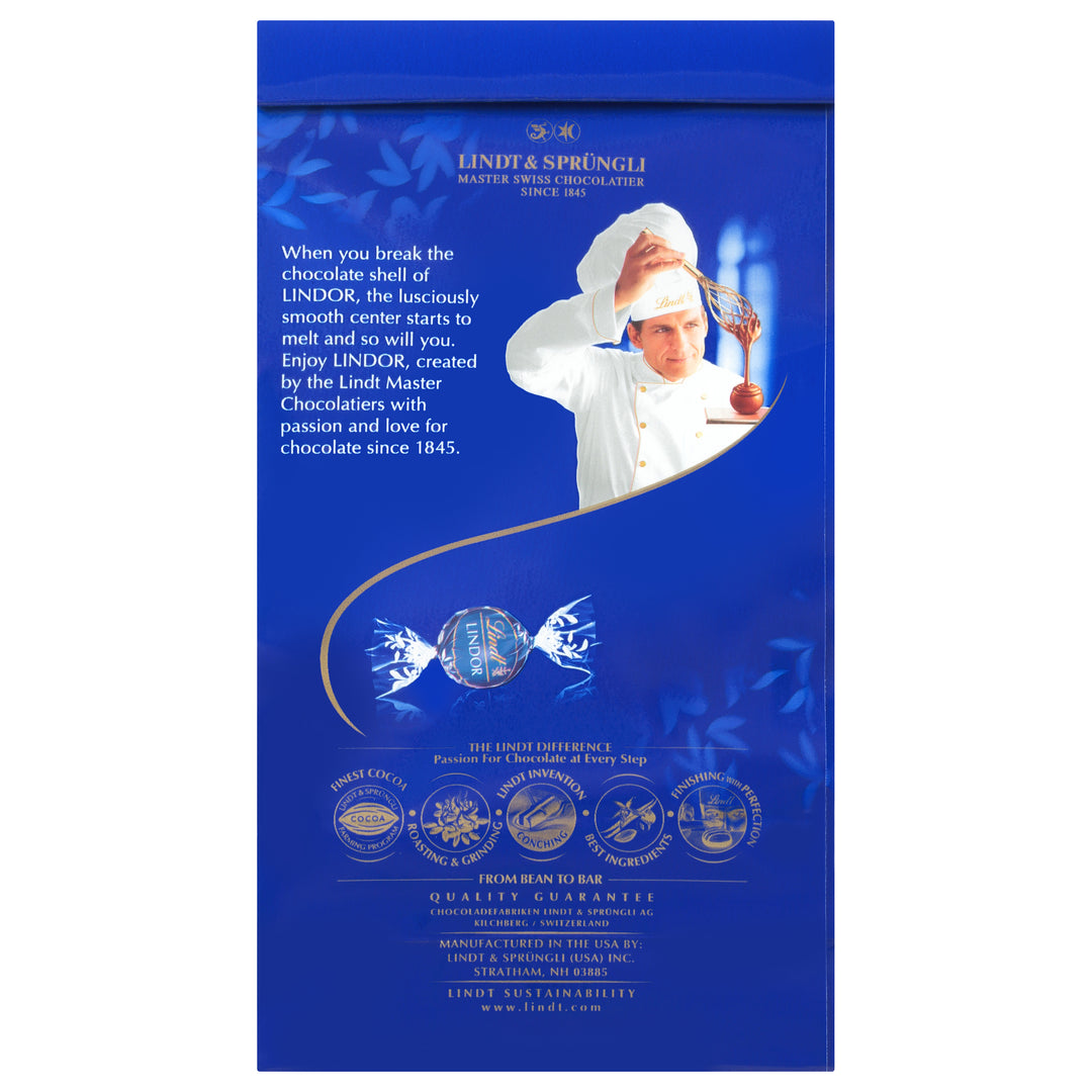 Lindt & Sprungli-Usa- Inc Lindor Dark Bag-5.1 Each-6/Case