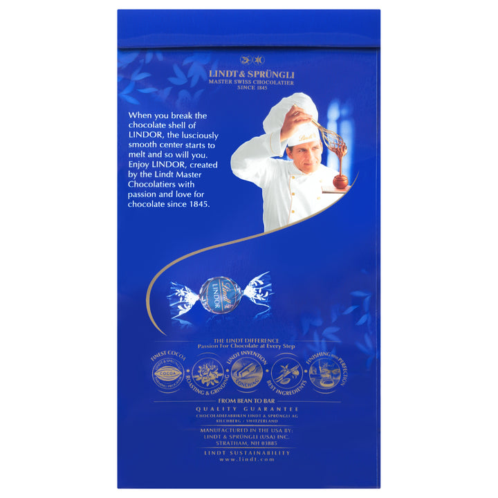 Lindt & Sprungli-Usa- Inc Lindor Dark Bag-5.1 Each-6/Case