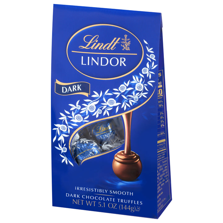 Lindt & Sprungli-Usa- Inc Lindor Dark Bag-5.1 Each-6/Case