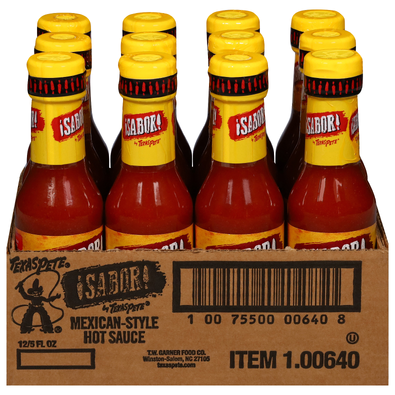 Texas Pete Mexican Style Hot Sauce Bottle-5 fl oz.-12/Case