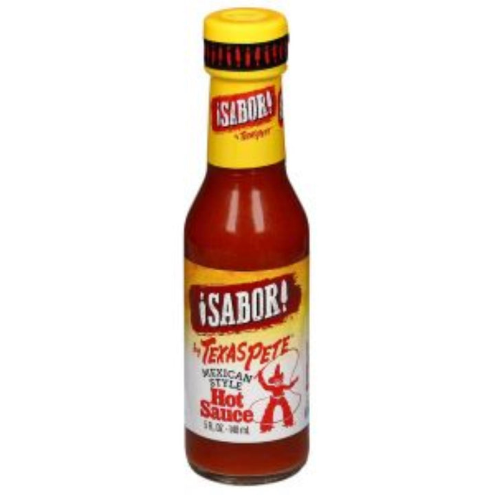 Texas Pete Mexican Style Hot Sauce Bottle-5 fl oz.-12/Case