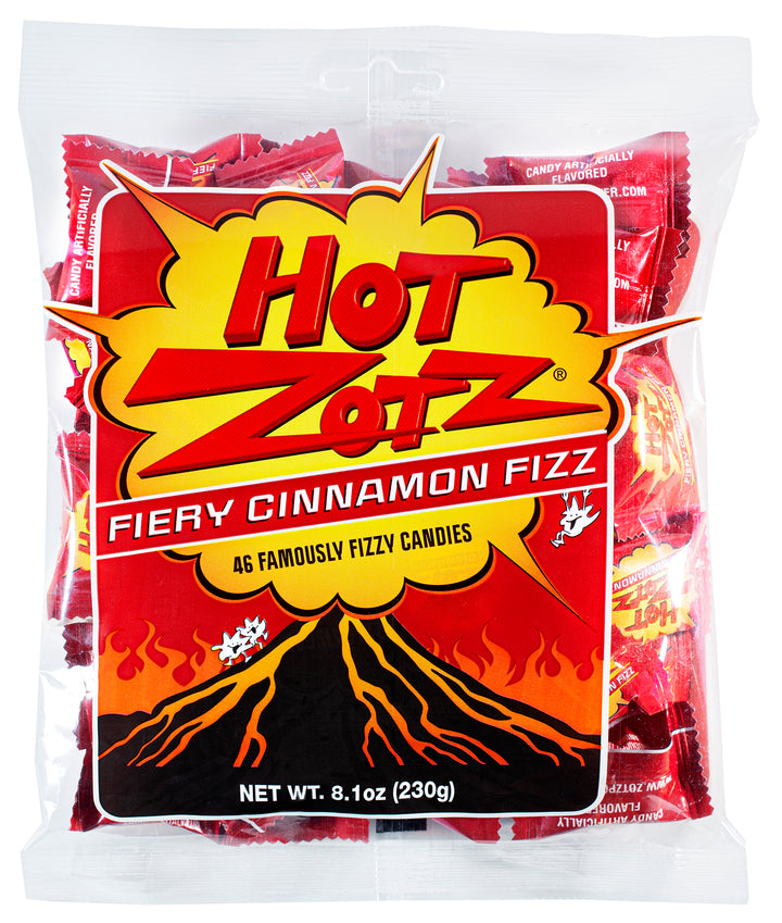 Hot Zotz Cinnamon Fizz Candy-46 Piece-12/Case