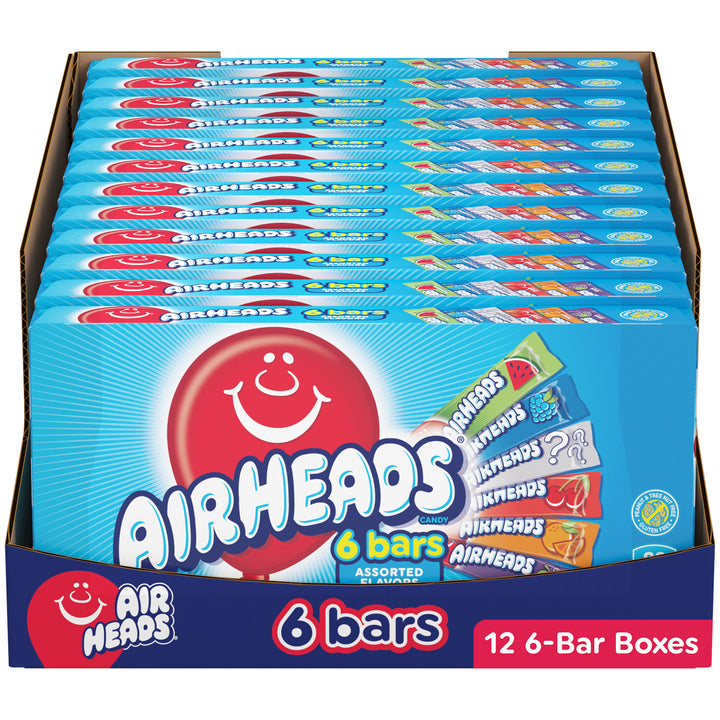 Airheads Theater Box Shipper-3.3 oz.-12/Case
