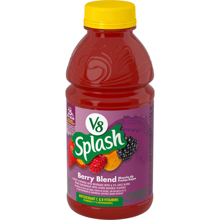 V8 Berry Splash-16 fl oz.s-12/Case