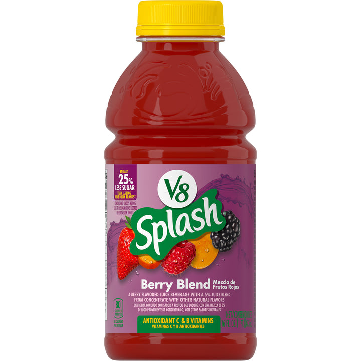 V8 Berry Splash-16 fl oz.s-12/Case