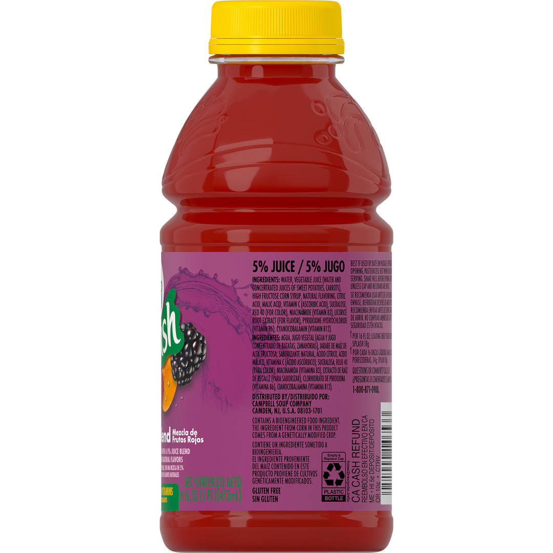 V8 Berry Splash-16 fl oz.s-12/Case