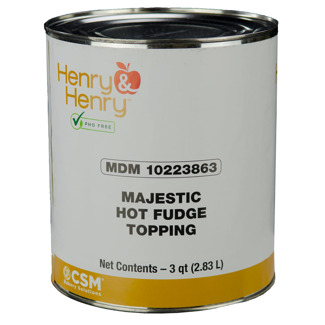 Henry And Henry Henry & Henry Majestic Hot Fudge Topping-7.58 lb.-6/Case