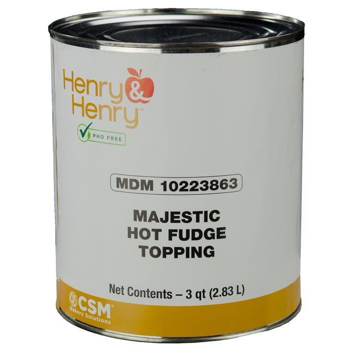 Henry And Henry Henry & Henry Majestic Hot Fudge Topping-7.58 lb.-6/Case