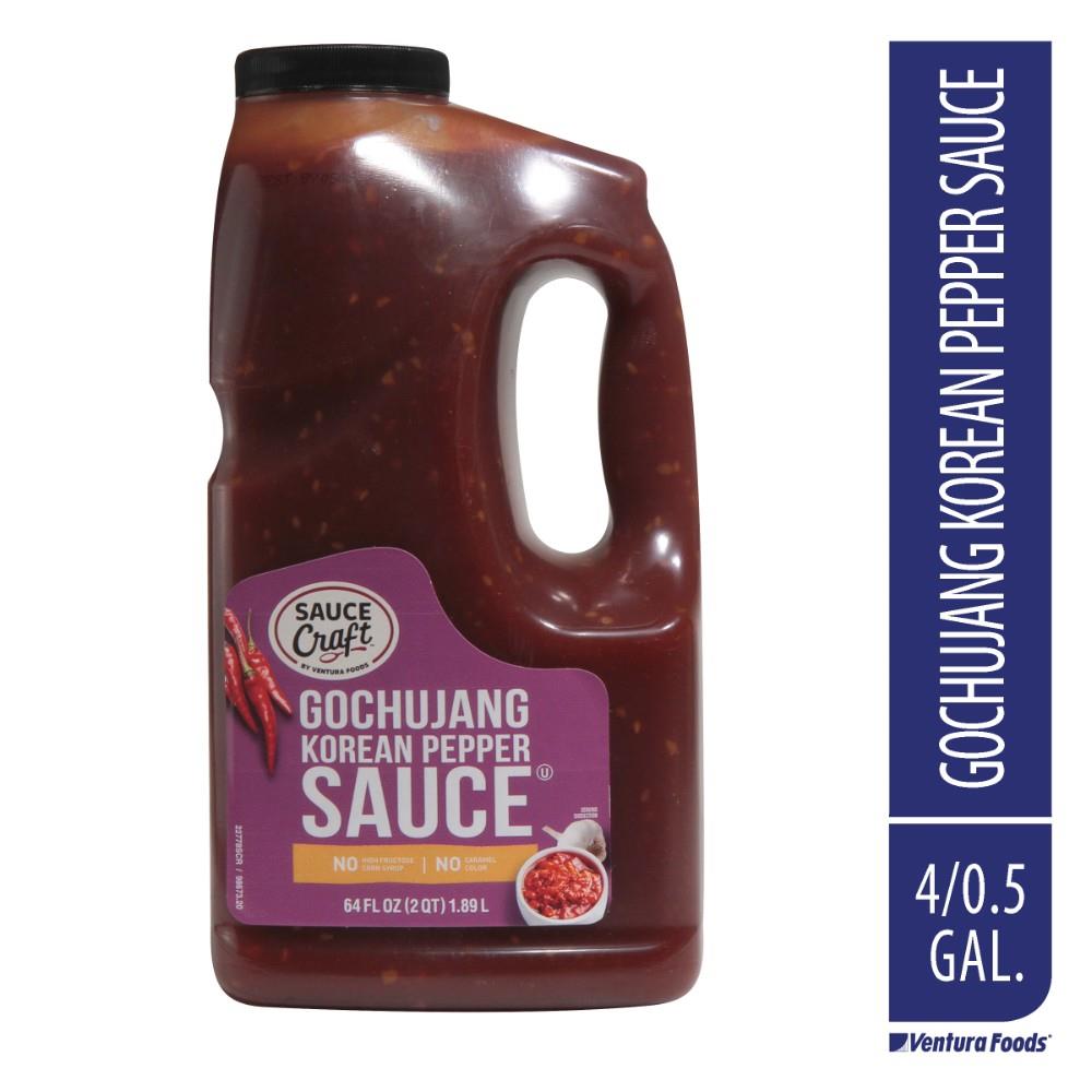 Sauce Craft Sauce Gochujang Korean Pepper-0.5 Gallon-4/Case