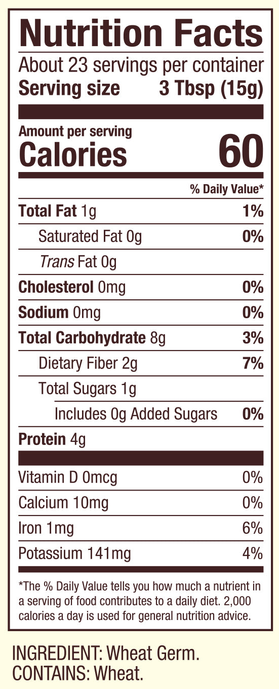 Bob's Red Mill Natural Foods Inc Wheat Germ-12 oz.-4/Case