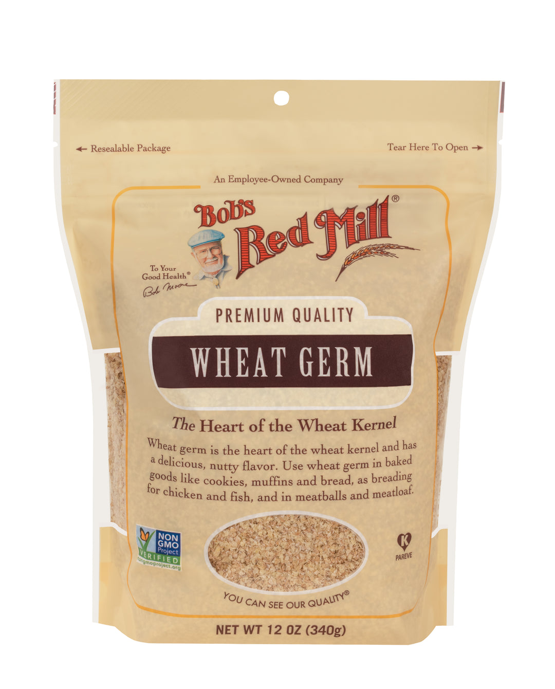 Bob's Red Mill Natural Foods Inc Wheat Germ-12 oz.-4/Case