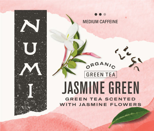 Numi Organic Tea Jasmine Green Tea-100 Count-1/Case