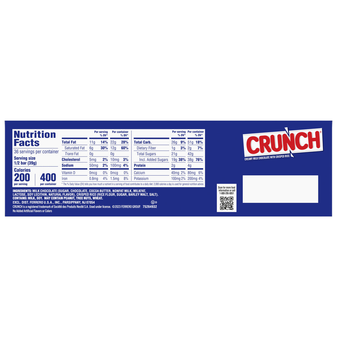 Crunch Share Pack-2.75 oz.-18/Box-8/Case