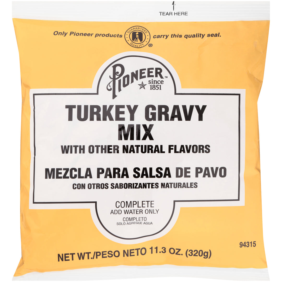 Pioneer Turkey Gravy Mix-11.3 oz.-6/Case