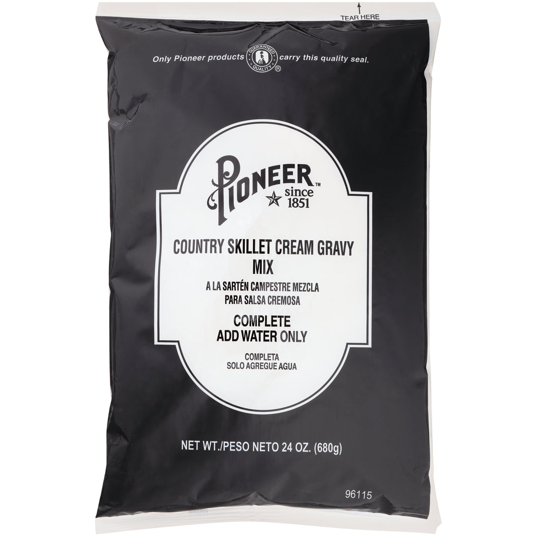 Pioneer Country Skillet Cream Gravy Mix-24 oz.-6/Case