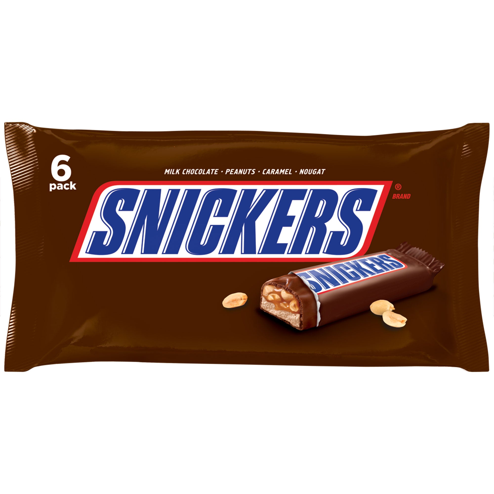 Snickers Snicker Candy Bar Single-1.86 oz.-6/Box-24/Case MPN