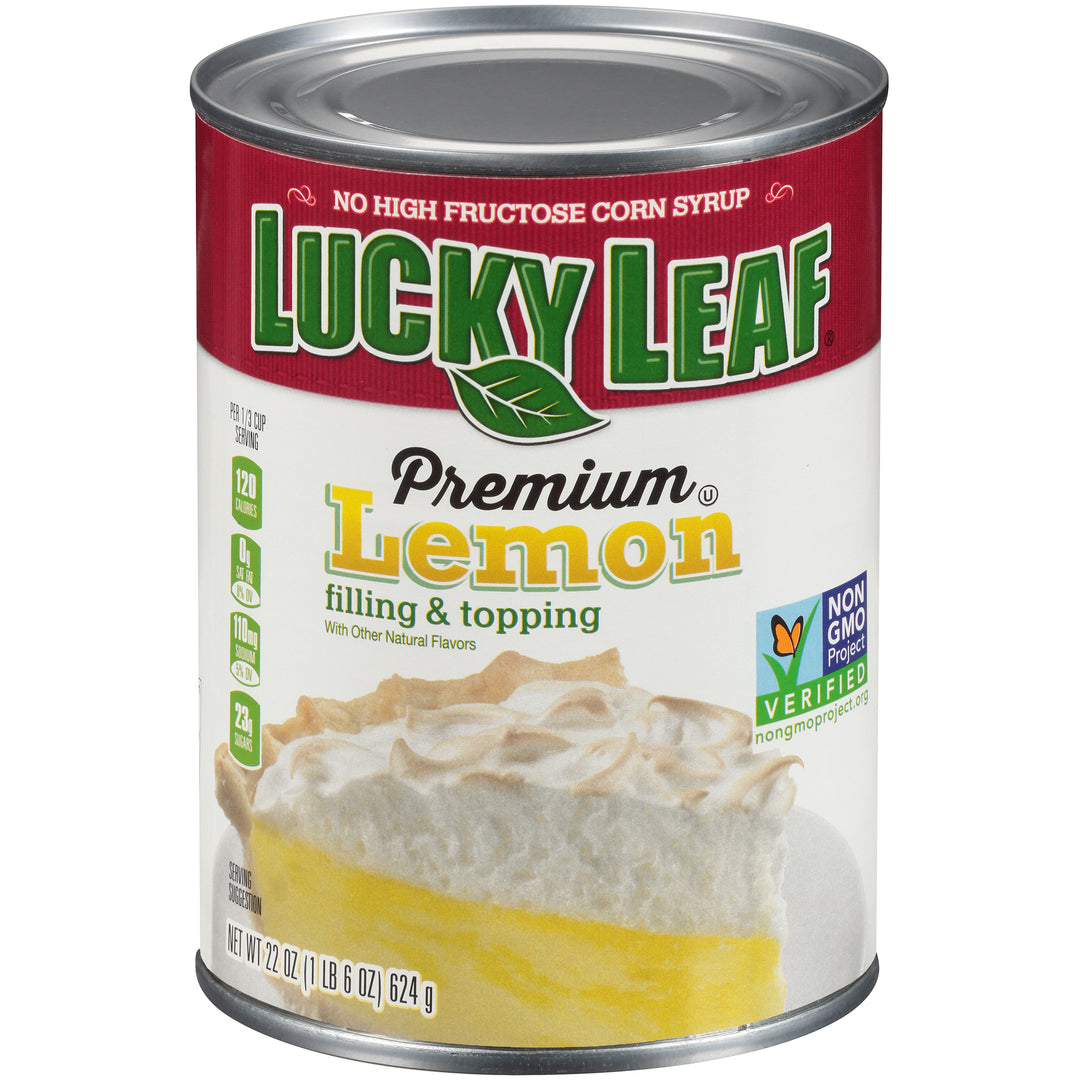 Lucky Leaf Premium Lemon Filling & Topping-22 oz.-8/Case
