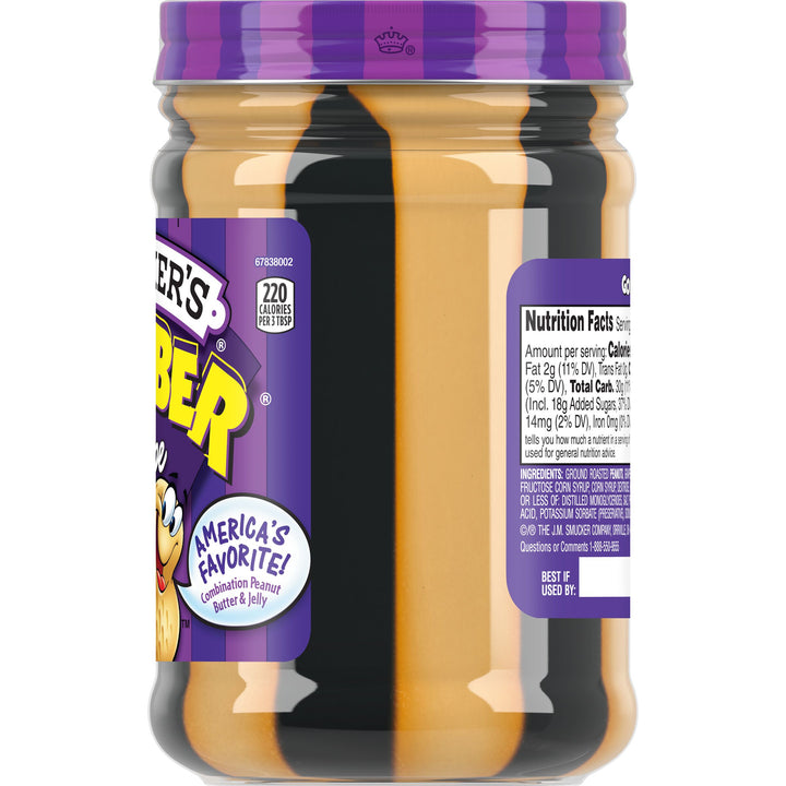 Smucker's Goober Grape Jelly And Peanut Butter-18 oz.-12/Case